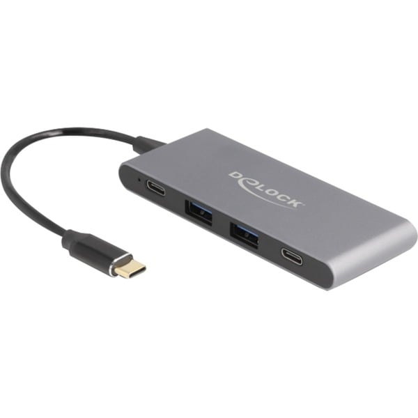 DeLOCK 64111 Hub USB gris