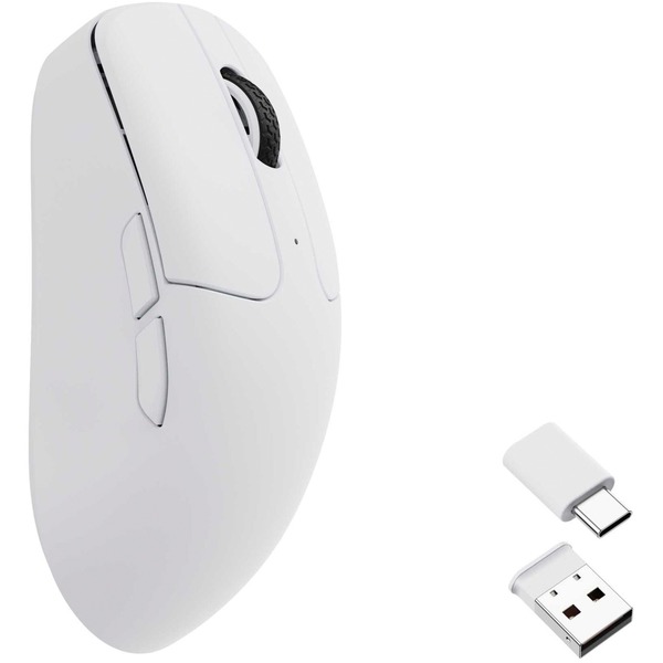 Keychron M2M-A3 Ratones para gaming blanco