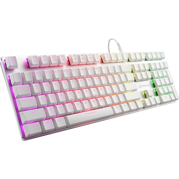 Sharkoon 4044951034277 Teclado para gaming blanco