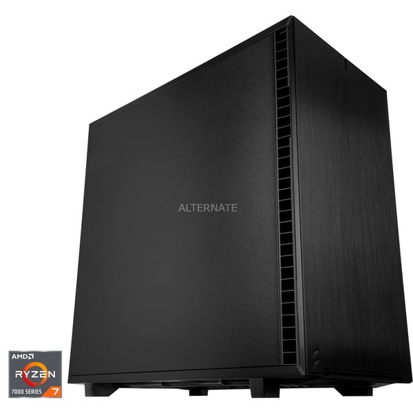 ALTERNATE AGP-SILENT-AMD-009 Gaming-PC negro