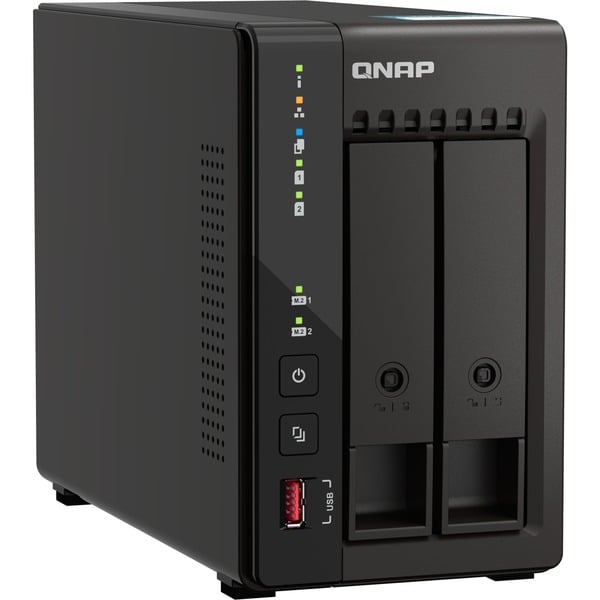 QNAP TS-253E-8G NAS negro