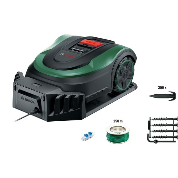 Bosch Heimwerken & Garten Indego M+ 700 Robot cortacésped verde/Negro