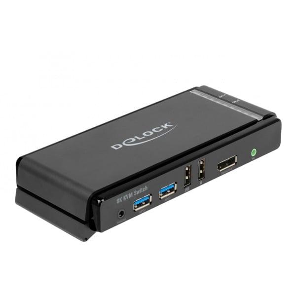 DeLOCK 11476 Switch KVM gris/Negro