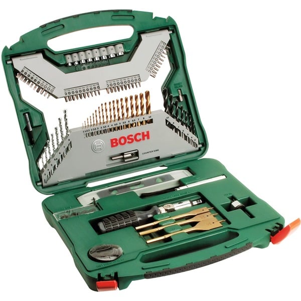 Bosch Heimwerken & Garten 2 607 019 330 broca Juego de brocas 100 35 Conjuntos de brocas & puntas verde Taladro Juego de brocas 3 - 10 mm 1 - 10 mm 3 - 8 mm 100 35