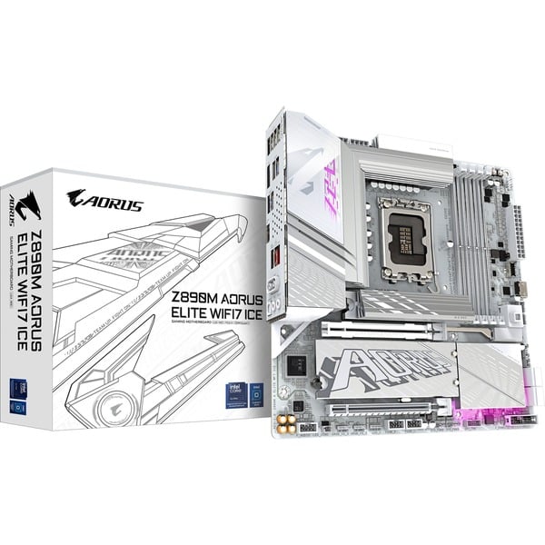 GIGABYTE Z890M AORUS ELITE WF7 ICE Placa base