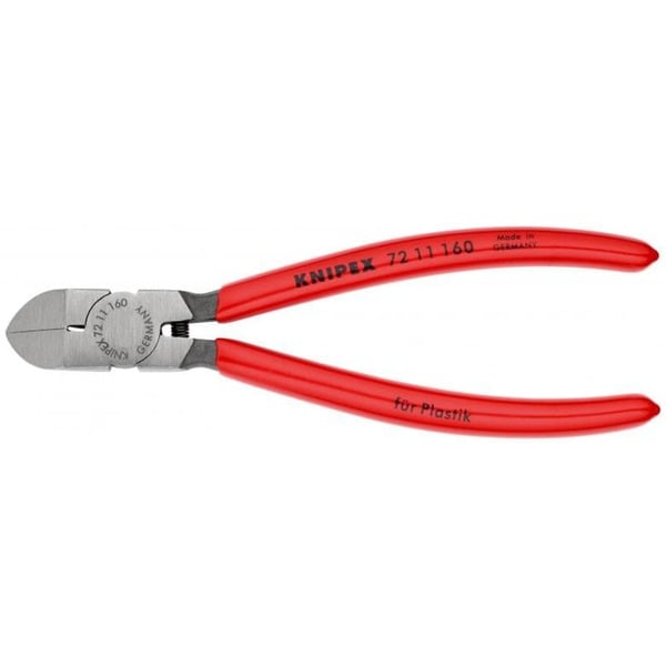 Knipex 72 11 160 Alicates de corte rojo