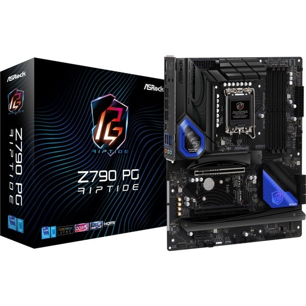 ASRock 90-MXBJX0-A0UAYZ Placa base negro/Azul