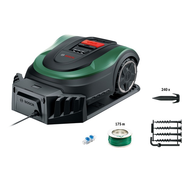 Bosch Heimwerken & Garten Indego M 700 Robot cortacésped verde/Negro