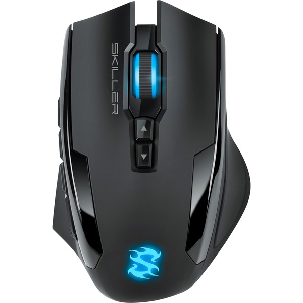 Sharkoon SKILLER SGM1 Ratones para gaming negro mano derecha Óptico USB tipo A 10800 DPI 8000 pps Negro