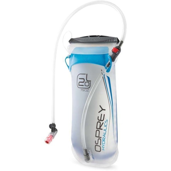 Osprey Hydraulics 2L Reservoir Botella de agua blanco/Azul