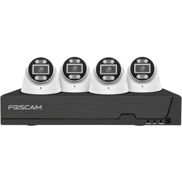 Foscam FNA 108 E T4 2T wh Conjunto negro/blanco