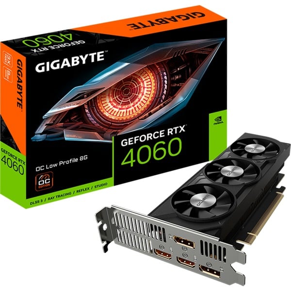 GIGABYTE GV-N4060OC-8GL Tarjeta gráfica blanco