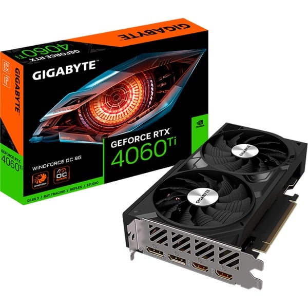 GIGABYTE GV-N406TWF2OC-8GD Tarjeta gráfica negro