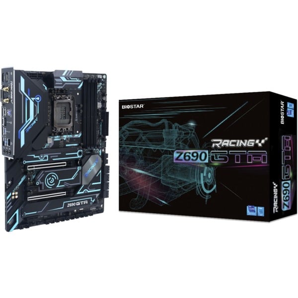 Biostar Z690GTA placa base Intel Z690 LGA 1700 ATX Intel LGA 1700 Intel® Core™ i3 Intel® Core™ i5 Intel® Core™ i7 Intel® Core™ i9 DDR4-SDRAM 128 GB DIMM