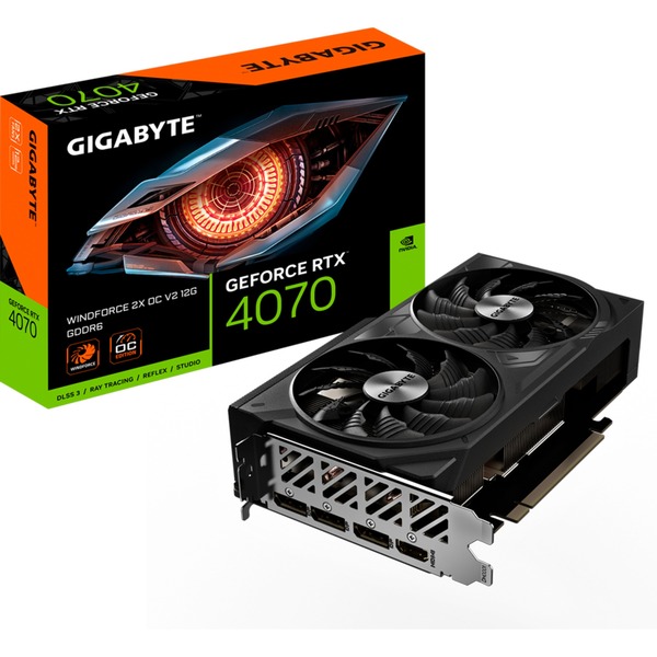 GIGABYTE GV-N4070WF2OCV2-12GD Tarjeta gráfica