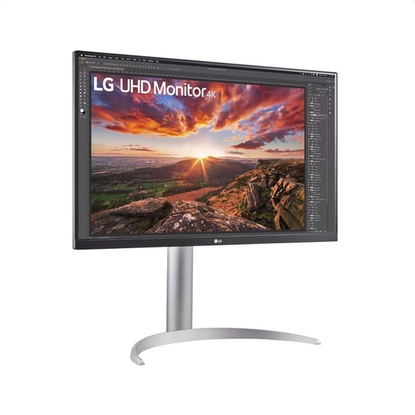 LG 27UP85NP Monitor LED plateado/Negro