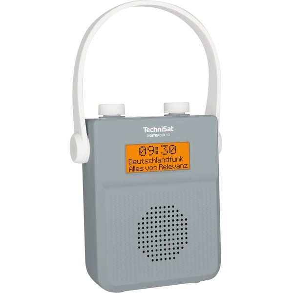 TechniSat 0000/3955 Radio blanco/Gris