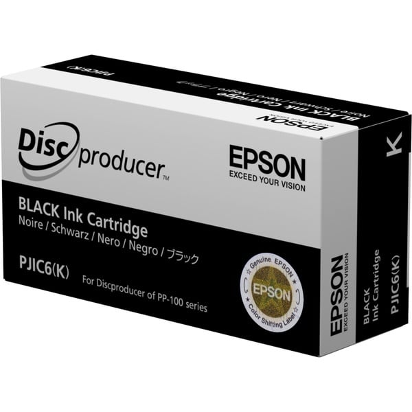 Epson Cartucho Discproducer negro Tinta Tinta a base de pigmentos 1 pieza(s)