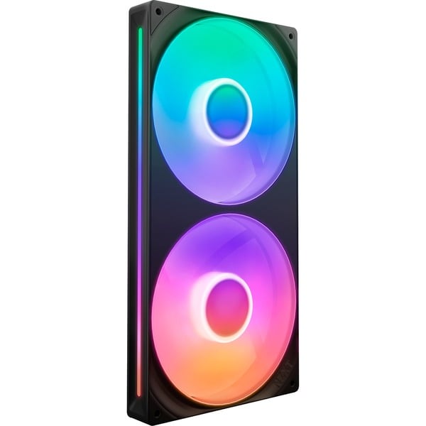 NZXT F280 RGB CORE Ventilador negro