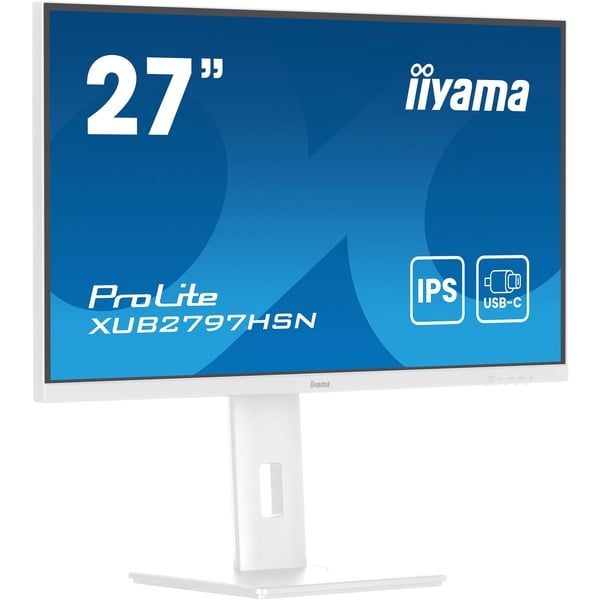 iiyama XUB2797HSN-W2 Monitor LED blanco (mate)