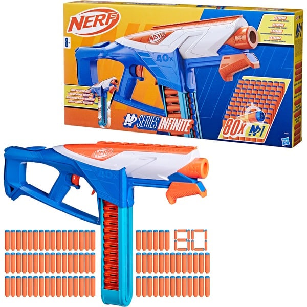 Nerf  F8631EU4 Lanzador de dardos azul/Naranja