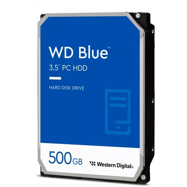 WD Blue 3.5" 500 GB Serial ATA III Unidad de disco duro 3.5" 500 GB 7200 RPM