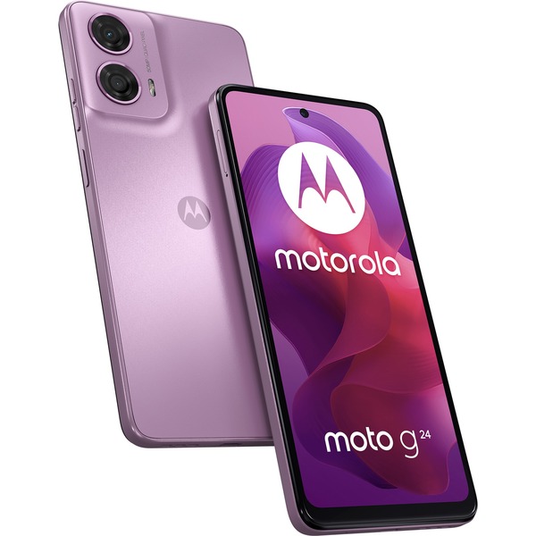 Motorola moto g24 Móvil rosa neón