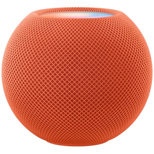 Apple HomePod mini Altavoz naranja Apple Siri Alrededor Naranja Rango completo Tocar Apple Music Tune-In