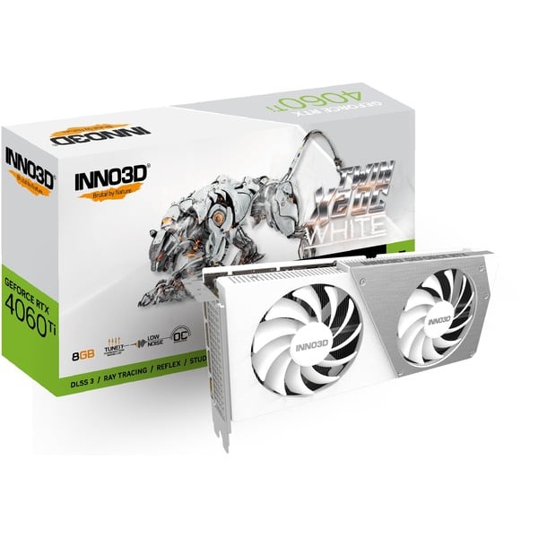 Inno3D N40602-08D6X-173051W Tarjeta gráfica blanco