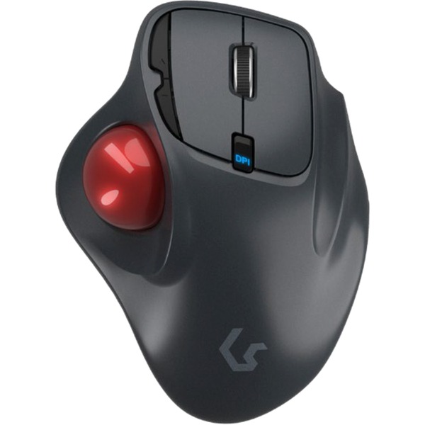 KeySonic KSM-6101RF-EGT Trackball gris/Rojo