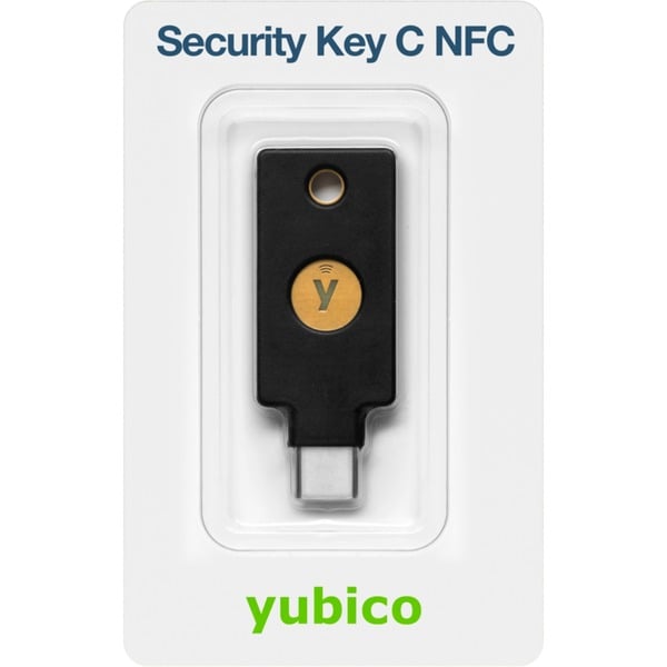 Yubico Security Key C NFC Llave de seguridad negro/Dorado