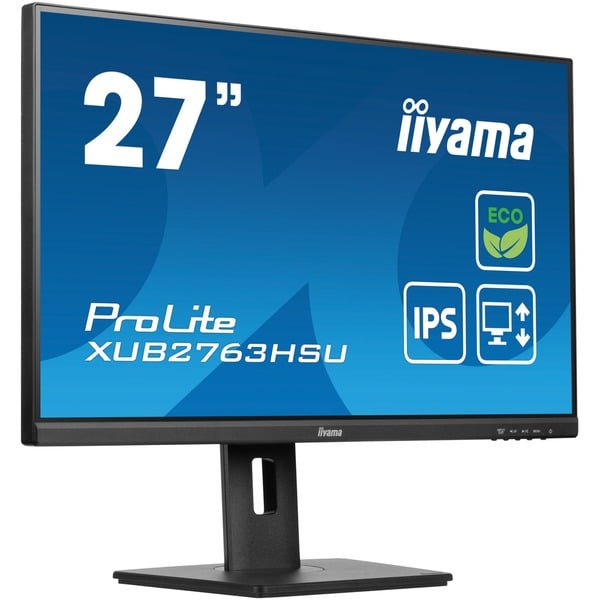 iiyama XUB2763HSU-B1 Monitor LED negro (mate)