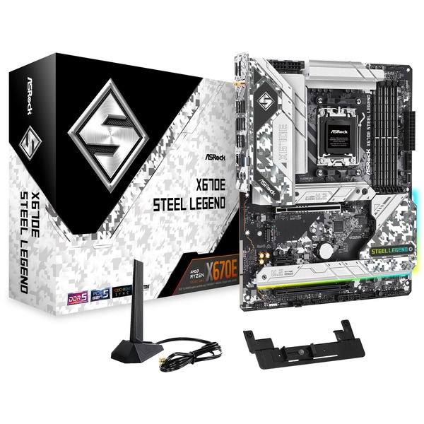 ASRock 90-MXBJ00-A0UAYZ Placa base plateado/Negro