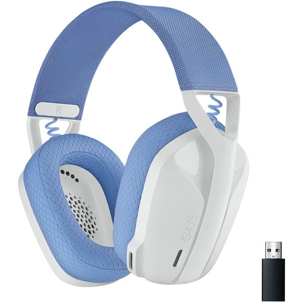 Logitech Gaming G435 LIGHTSPEED Auriculares para gaming blanco