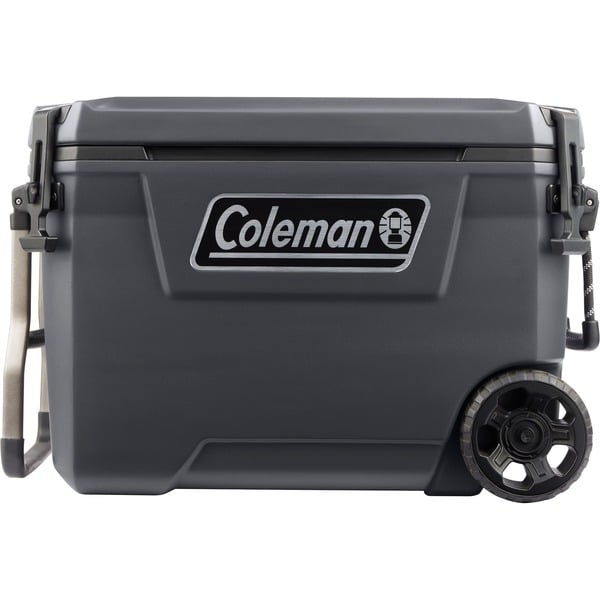 Coleman Convoy 65 QT Wheeled Nevera gris oscuro