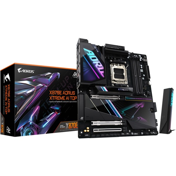 GIGABYTE X870E A XTREME AI TOP Placa base negro