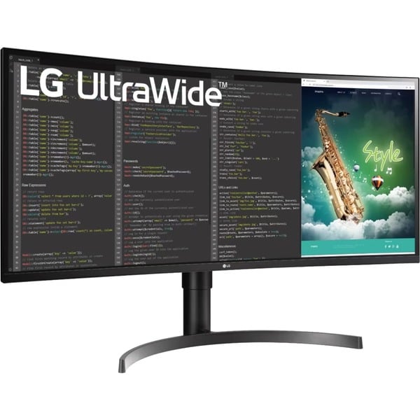 LG UltraWide 35WN75CP-B Monitor LED negro/Plateado