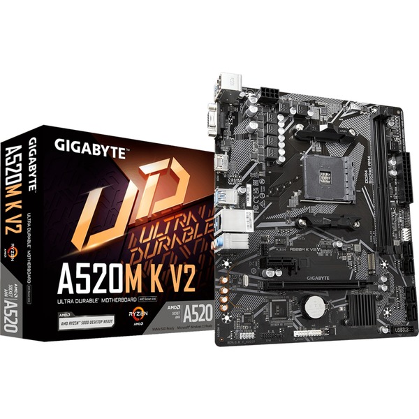 GIGABYTE A520M H Placa base