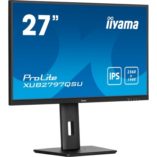 iiyama XUB2797QSU-B2 Monitor LED negro (mate)