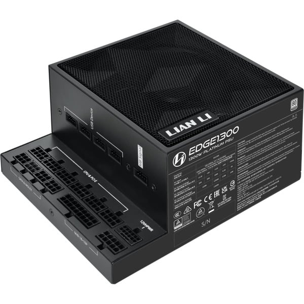 Lian Li EG1300 BLACK Fuente de alimentación de PC negro