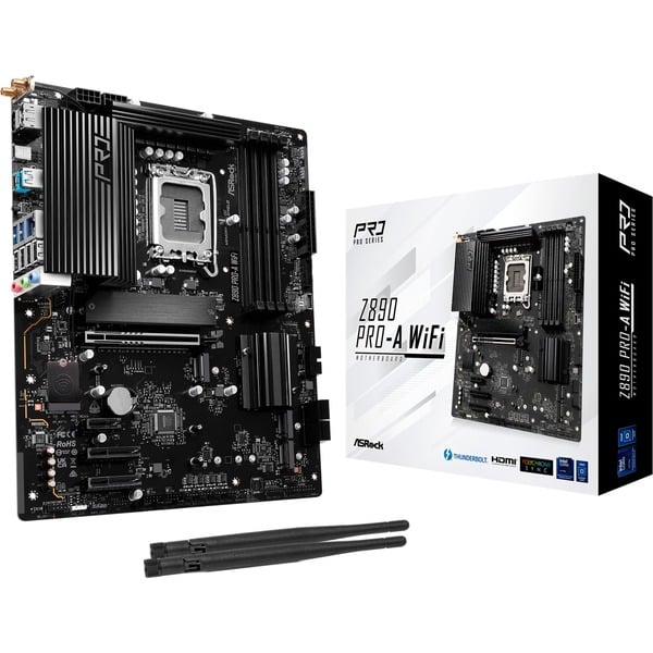 ASRock 90-MXBP60-A0UAYZ Placa base negro