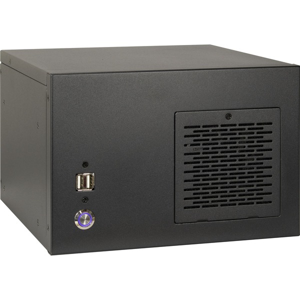 Inter-Tech 88887309 Caja HTPC negro