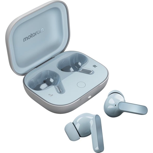 Motorola moto buds Auriculares con micrófono celeste