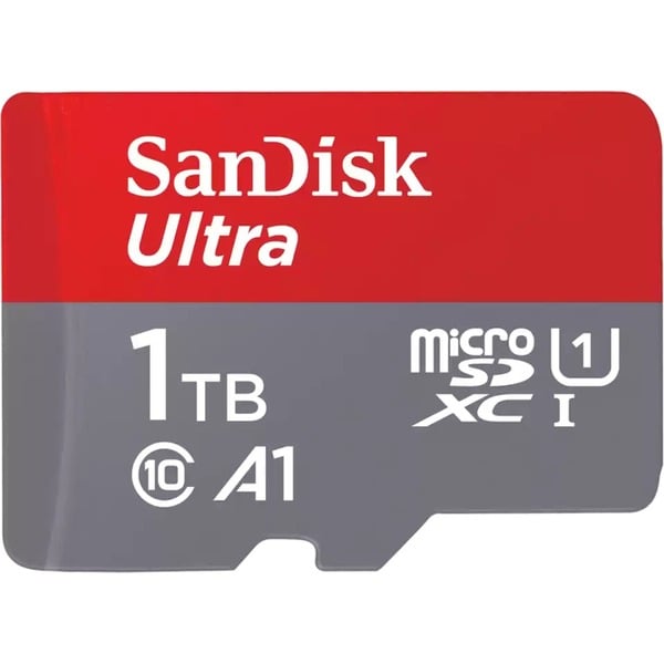 SanDisk SDSQUAC-1T00-GN6MA Tarjeta de memoria gris/Rojo