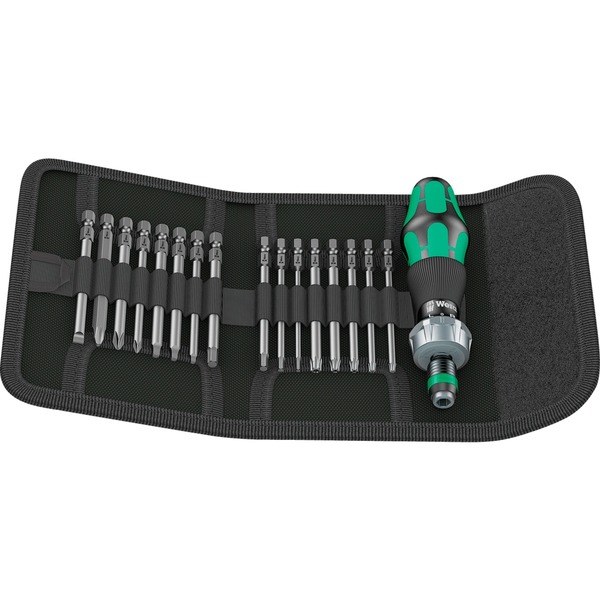 Wera 05051041001 Llave de tubo negro/Verde