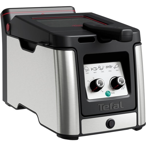 Tefal FR600D Freidora acero fino/Negro