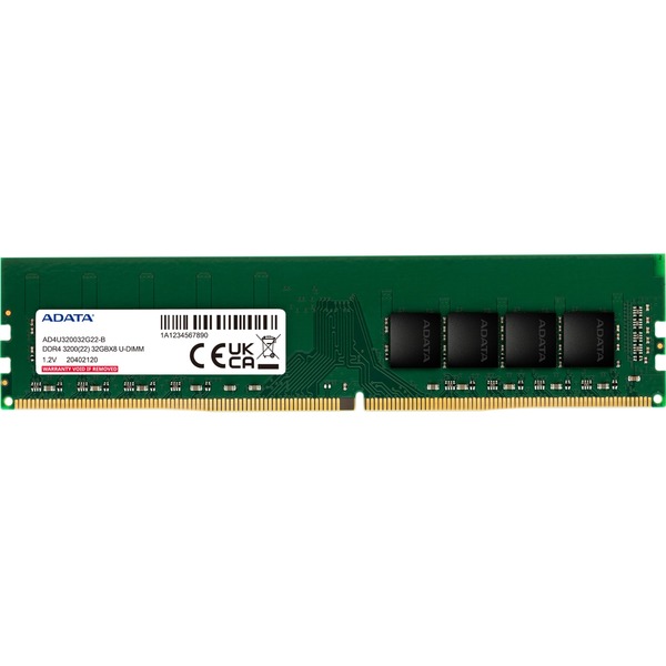 ADATA AD4U320032G22-SGN Memoria RAM verde