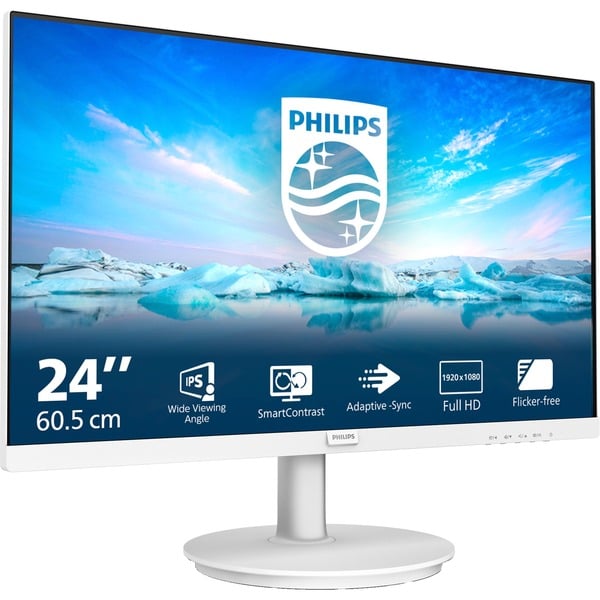 Philips 241V8AW Monitor LED blanco