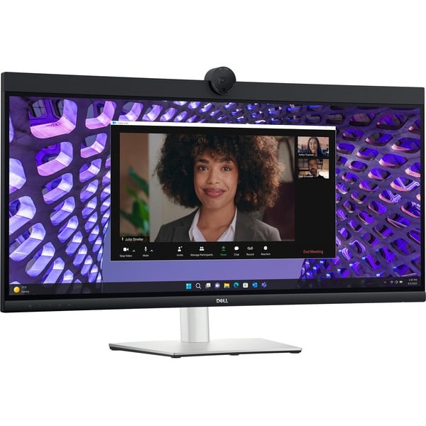 Dell P3424WEB Monitor LED negro/Plateado