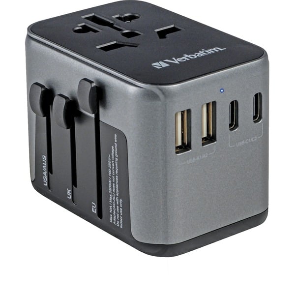 adaptador Universal Viajero Enchufe Movible Usa Europa Asia